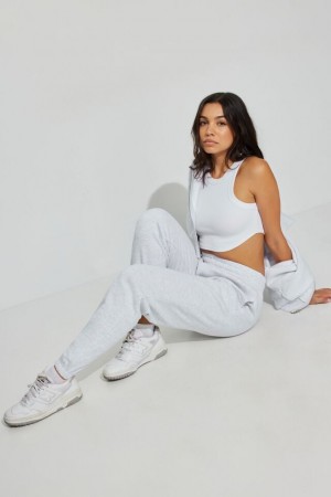 Women Garage 90s Joggers Grey | A-3459706