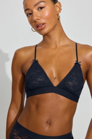 Women Garage Lace Bralettes Blue | A-7048965