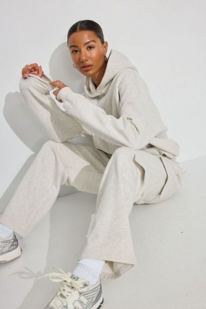 Women Garage Ultrafleece Hoodie White | A-7485196