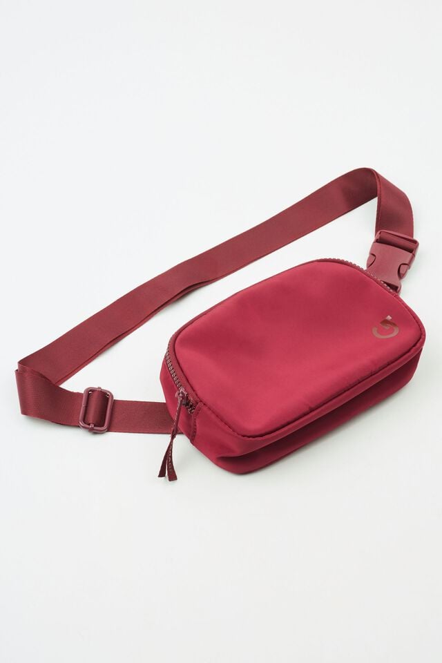 Women Garage Active Bags Burgundy | A-3480659