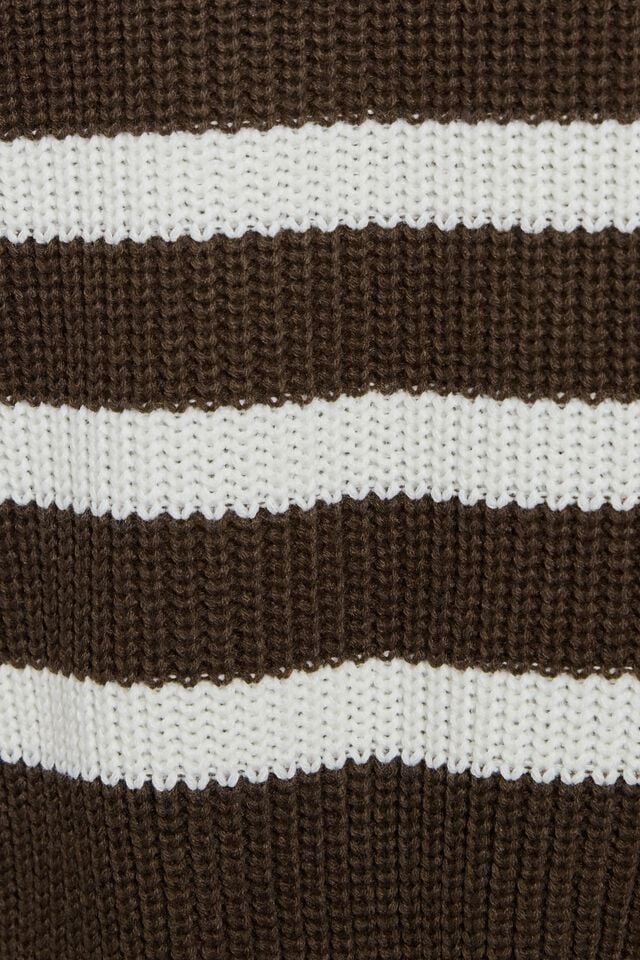 Women Garage Charlotte Supersoft Sweater Brown / White | A-5769210