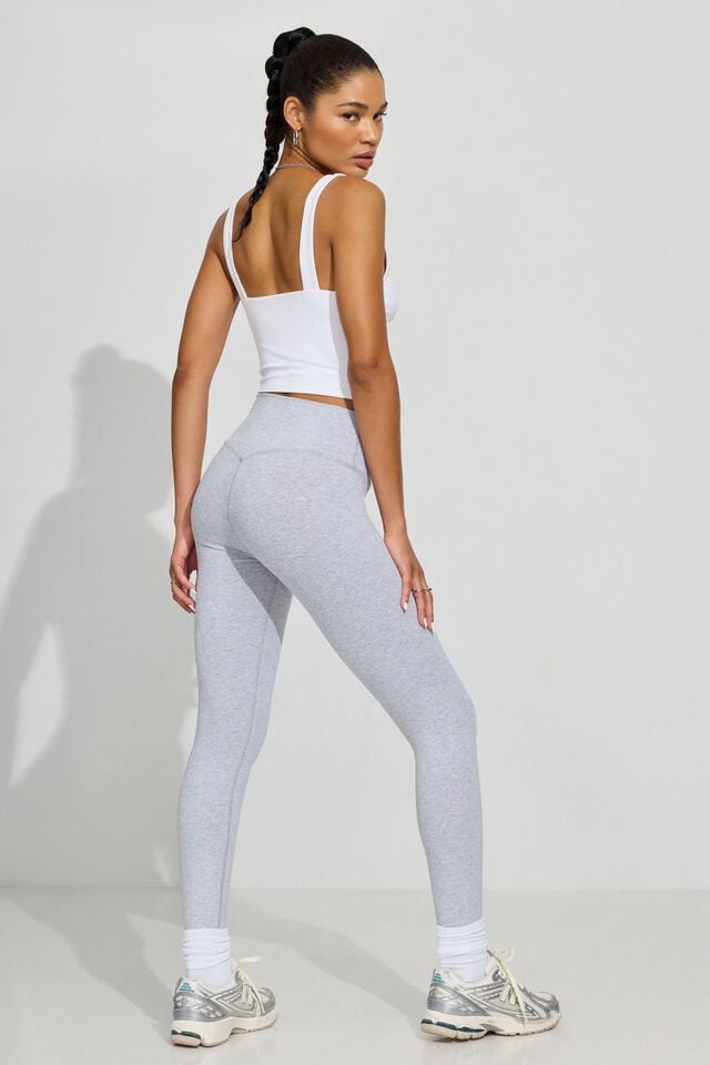 Women Garage Clean Leggings Grey | A-1268375