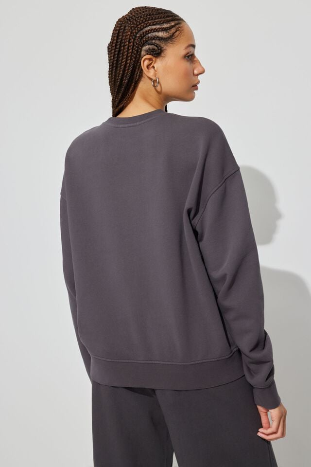 Women Garage Elevated Sweatshirts Grey | A-8145792