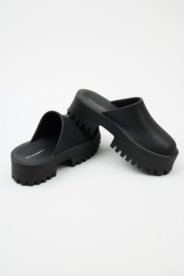 Women Garage Jeffrey Campbell Clogs Black | A-3497218