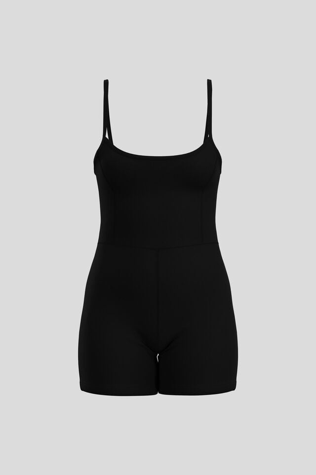 Women Garage Maia Active Rompers Black | A-7514360