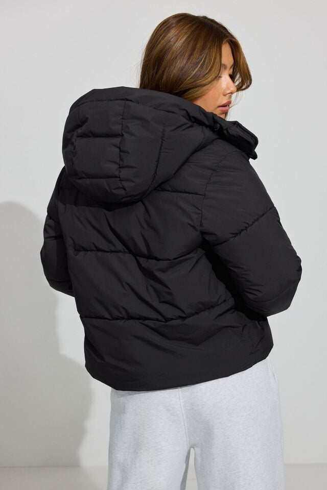 Women Garage Perfect Down Jackets Black | A-7915608