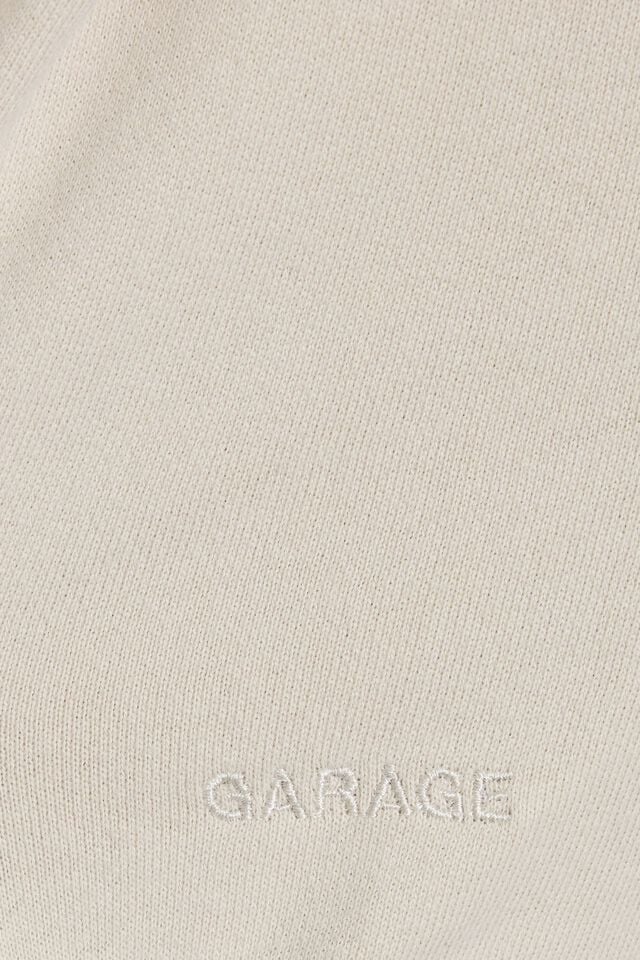 Women Garage Softterry Off Shoulder Sweatshirts White | A-7541983