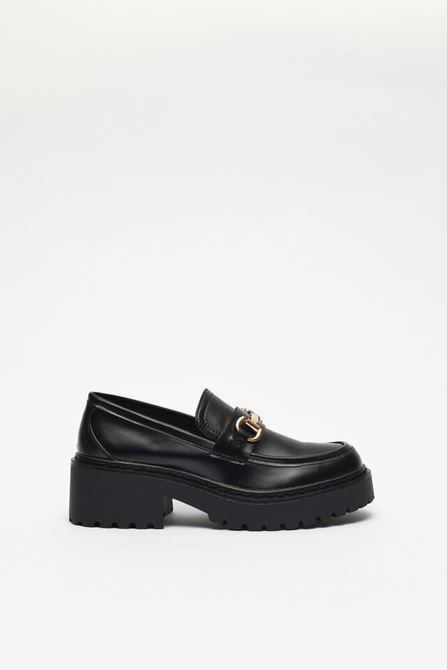 Women Garage Steve Madden Approach Loafer Loafers Black | A-9123475