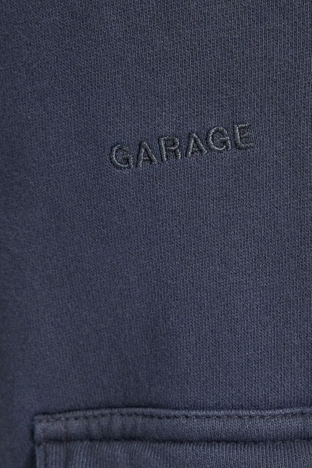 Women Garage Ultrafleece Baggy Cargo Sweatpants Blue | A-5731804