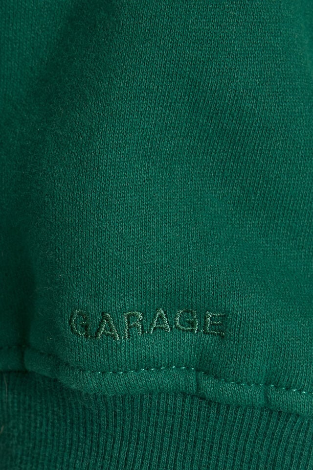 Women Garage Ultrafleece Hoodie Green | A-4105829