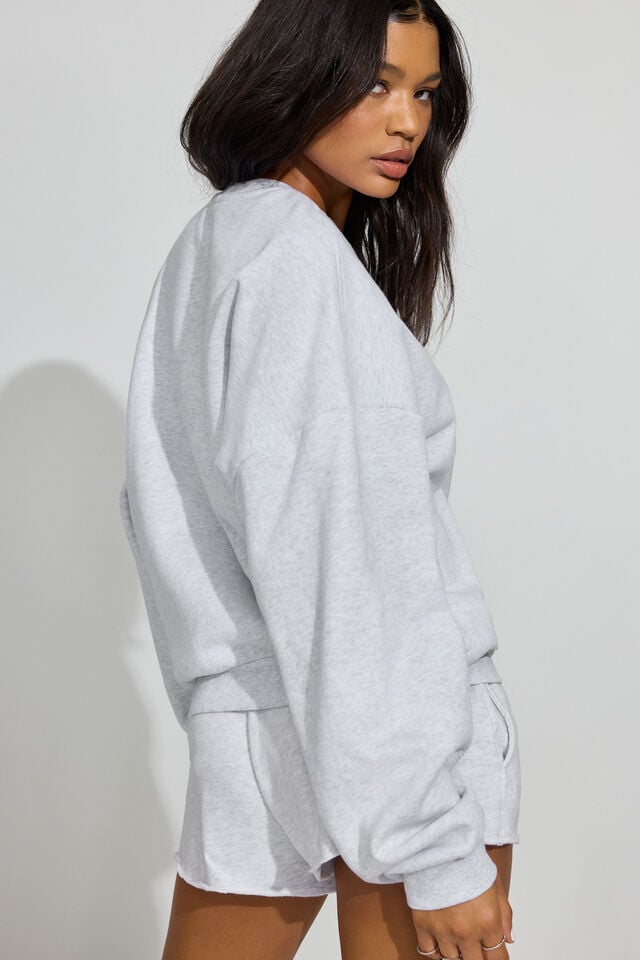 Women Garage Ultrafleece Sweatshirts Grey | A-3861497