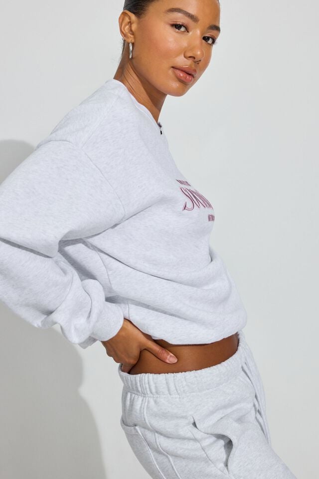 Women Garage Ultrafleece Sweatshirts Grey | A-4327986