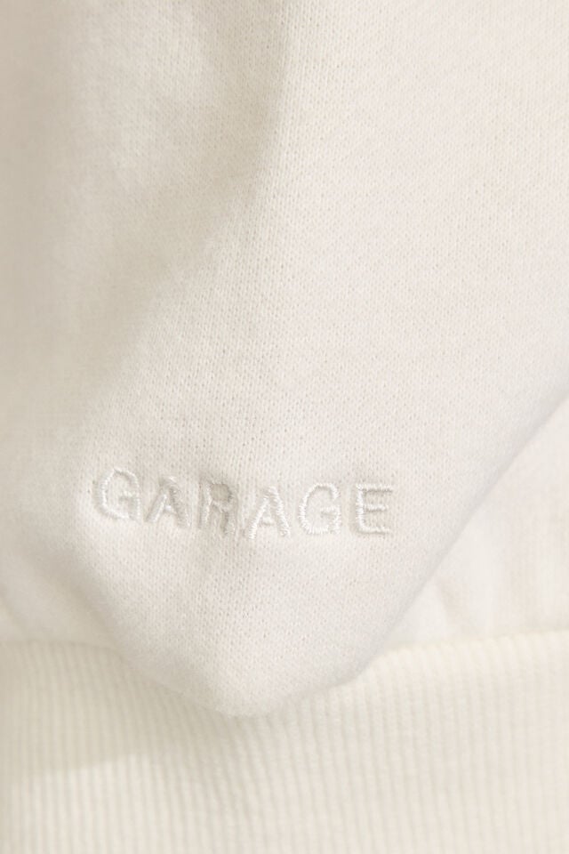 Women Garage Ultrafleece Sweatshirts White | A-2918470