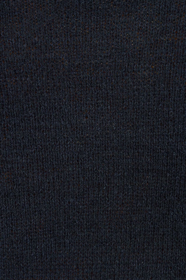 Women Garage Yarn Crewneck Sweater Blue | A-6842193